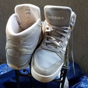 Adidas leather high-top